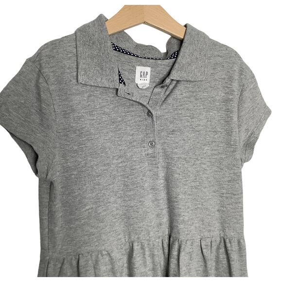Gap Gray Polo Uniform Shirt Dress Bundle Of Two Large 10 - Picture 8 of 13